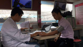 網絡部小丁現場輸血液圖